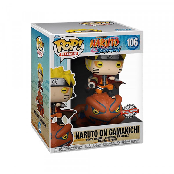 Funko POP! Rides Naruto Shippuden: Naruto on Gamakichi